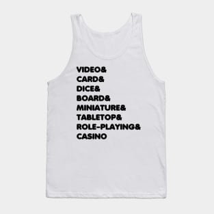 Game & tee Tank Top